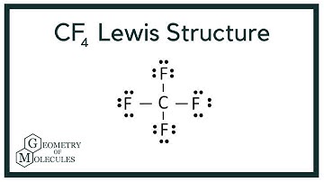CF4 Lewis Structure (Carbon Tetrafluoride)
