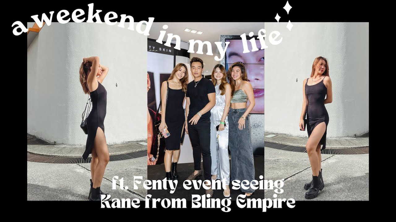 A weekend in my life vlog ft. Fenty event seeing Kane from Bling Empire!!  Testing Sony ZV1 camera 