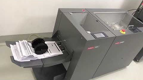 10bin paper collator+DF370 Stitcher folder+ TR40 trimmer