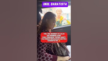 KAYA TIDAK SOMBONG!,Harga tas mewah inul daratista berbagi pada pengamen#shorts#kaya