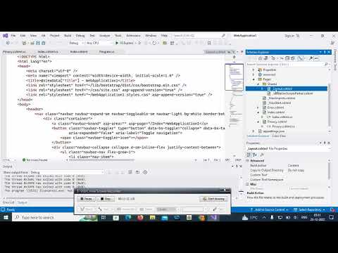 First Web Application in C#