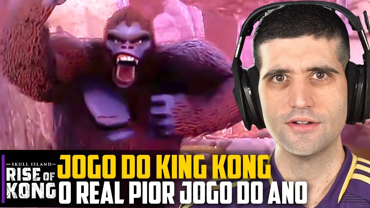 Novo jogo de King Kong vira piada na Internet e 'concorre' a pior de 2023