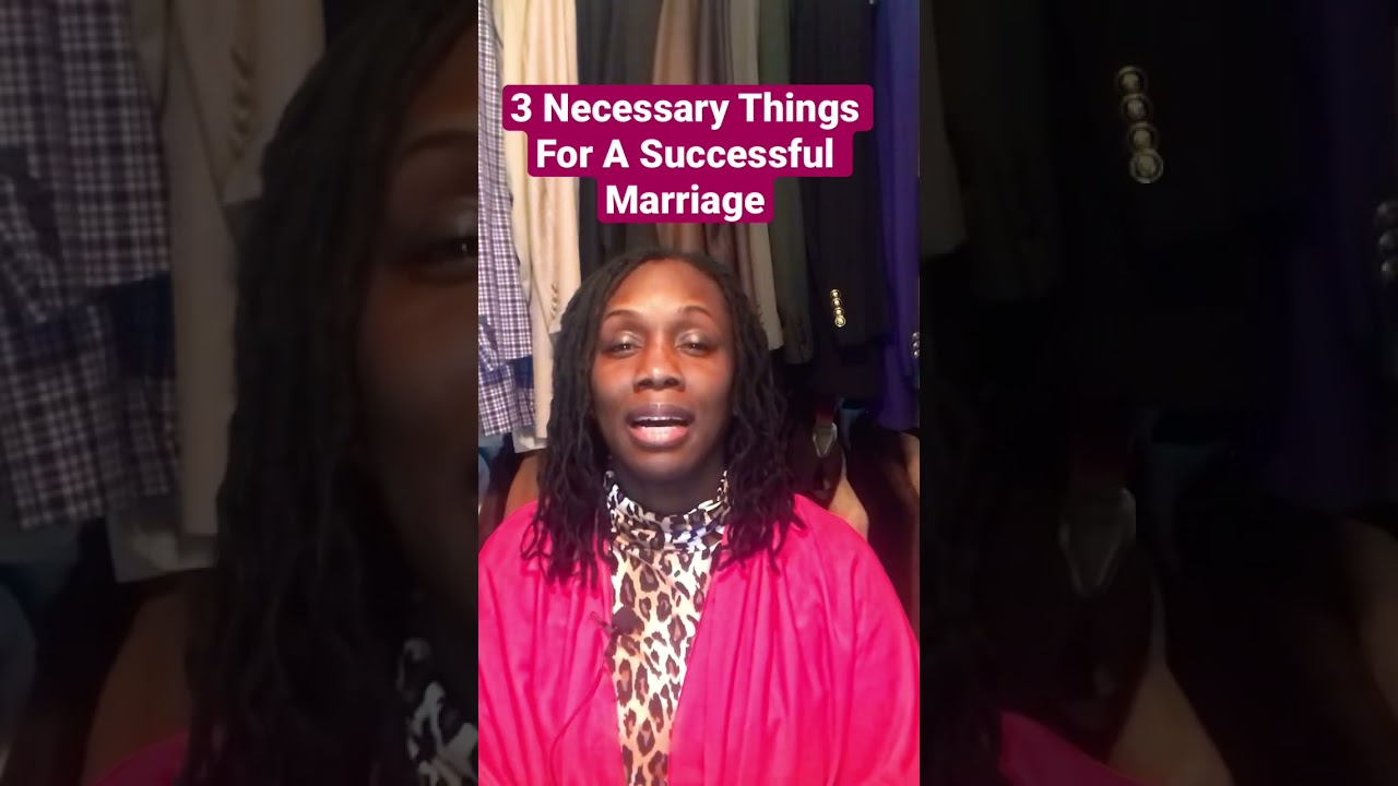 3 Necessary Things for A Successful Marriage || Part 1 || Christian Marriage || Short