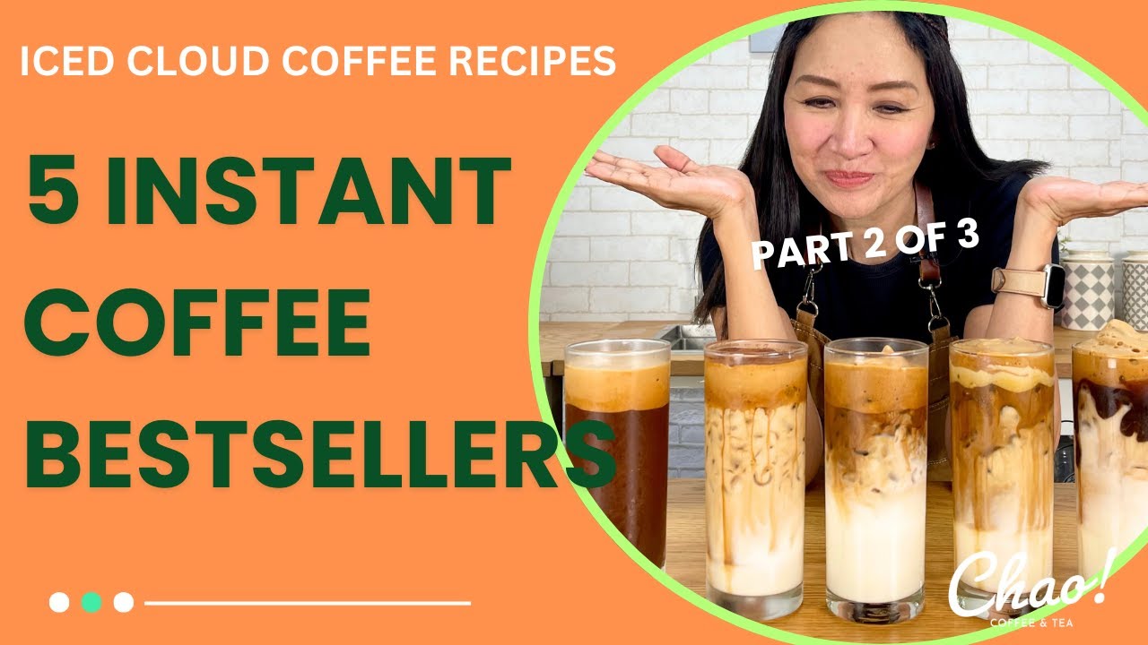 RECREATING DALGONA COFFEE IN 5 ICED COFFEE BESTSELLERS - PART 2 OF 3