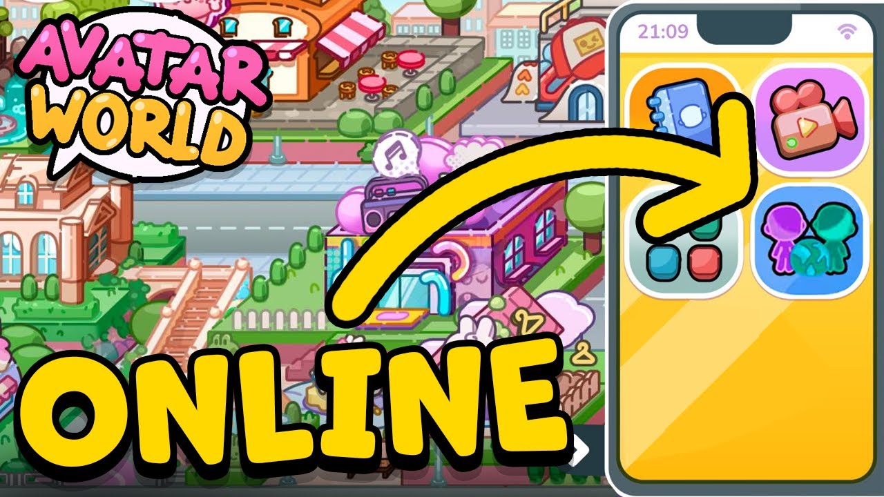 🤩 I PLAYED AVATAR WORLD ONLINE WITH FRIENDS 💖 YouTube