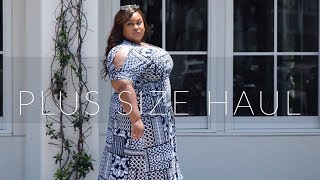PLUS SIZE COLLECTIVE HAUL | FEAT. ASOS , ELOQUII, & DRESSBARN | CARA SCOTT