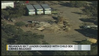 Religious sect leader charged with child sex crimes released
