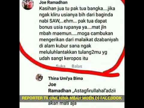Hasil gambar untuk joe hina mbah moen
