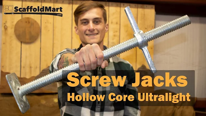 Scaffolding Screw Jack Overview - Hollow Core - ScaffoldMart