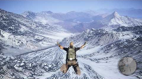 Wildlands (Jump from highest peak in game)