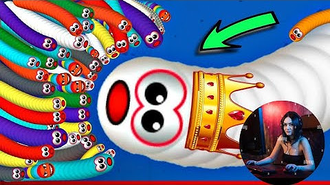 Worms Zone. Io | Saamp Wala Game | Snake Game | Big Kill Slither Worms | #007