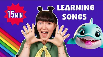 Baby Shark + Songs for Toddlers | Sing Along & Learn | ABCs, Colors, Baby Sign!