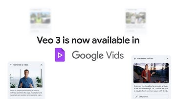 📢 Generate video with Veo 3: Now available in Google Vids