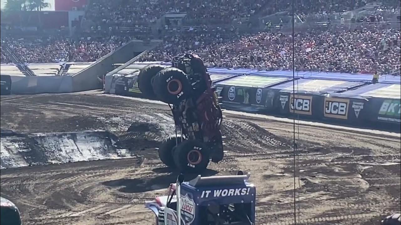 Monster Jam Tampa,FL 2024 Show 2 MaxD(Colton Eichelberger