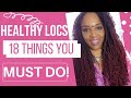 18 Critical Tips for Healthy Locs | Sisterlocks & Microlock Care Routines