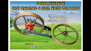 Paket Kakikaki Brt Chamco  Dan Arm Kaze Original Baru Pnp Cb By cbitem88