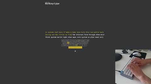 200 WPM on monkeytype 15s (AZERTY)