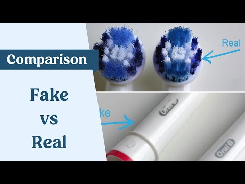 Fake v Real Oral-B Brush Heads