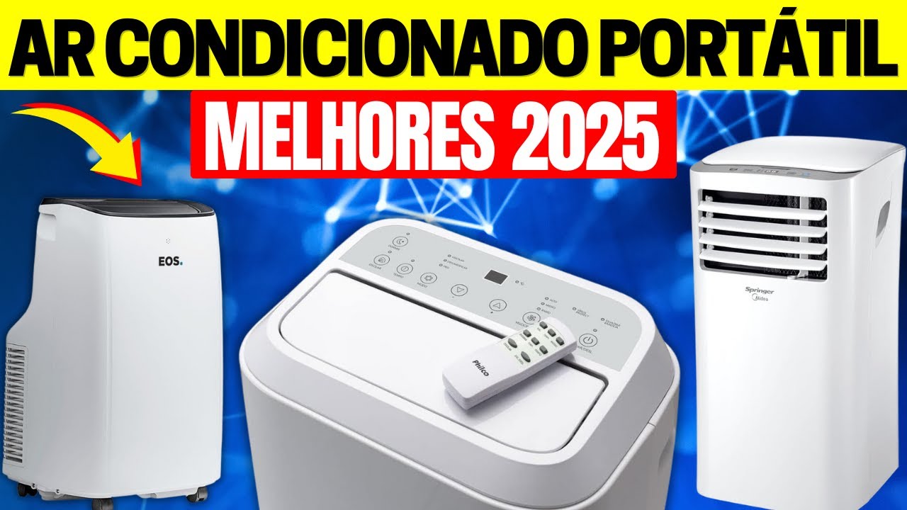 Qual Melhor AR CONDICIONADO PORTÁTIL que VALE A PENA em 2025? Bom e ...