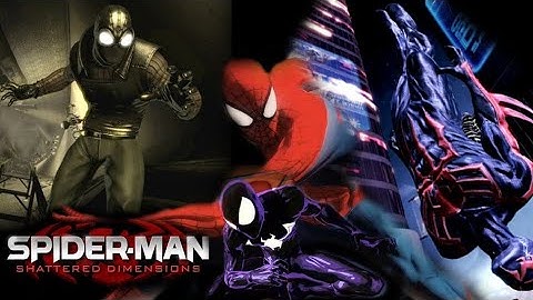 Spider-Man Shattered Dimensions: Moveset Showcase (Wii Version)