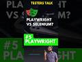 #5 Playwright Vs Selenium Automation | Playwright Tutorial #playwright #testing #e2e