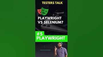 #5 Playwright Vs Selenium Automation | Playwright Tutorial #playwright #testing #e2e