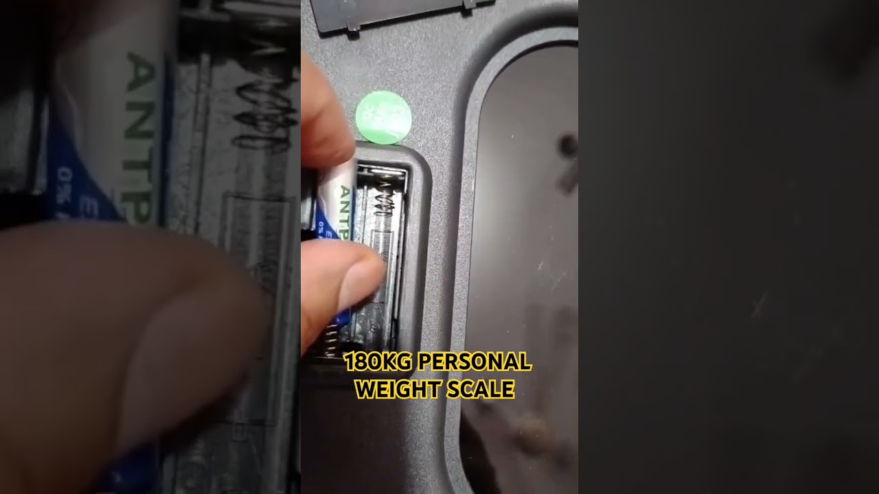 HOW FiX BATTERY IN PERSONAL SCALE 180KG. bathroom scale.xc-602