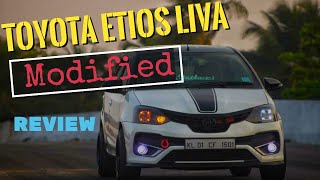 TOYOTA ETIOS LIVA diesel POV DRIVE REVIEW | MODIFIED HOT HATCHBACK|