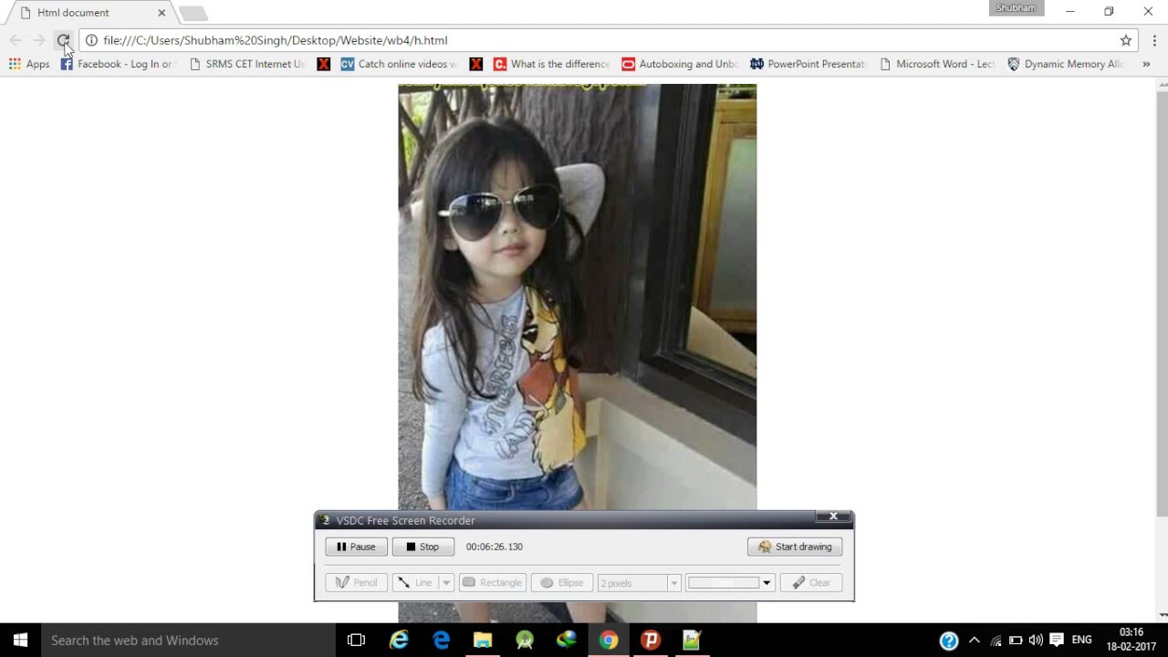 How to insert the image with HTML and CSS - YouTube