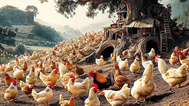 How Chinese Farmers Raise Millions Of Chickens On High Hills