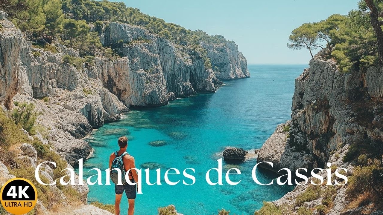 Calanques de Cassis Scenic Relaxation in 4K HDR - Nature's Incredible Scenes and hidden gems