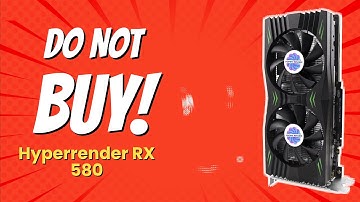 HyperRender RX 580 | 10 Reasons NOT to Buy ⚠️💔