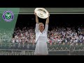 Wimbledon 2019 ladies' singles trophy presentation