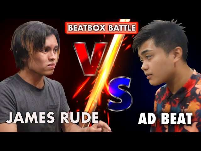 AD BEAT vs JAMES RUDE ( FUEL FO ADVENTYA ) BEATBOX BATTLE SERIES - EP 8 class=