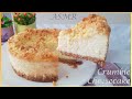 Crumble cheesecake | No Whipping Cream [ASMR]