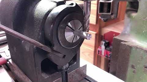 5C Indexing Head, Slitting Saw, Tapping