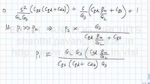 Lecture 39 (Part B) - Frequency response of the common-source amplifier (contd), the Miller effect