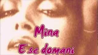 Mina - E se domani chords