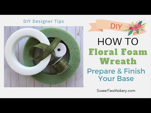 How to Foam the S12 Floral Wreath Tray – UrnTray