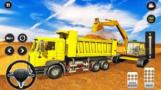 Building Construction Sim 2019 - Driving Heavy Excavator to Construction Site - Android Gameplay screenshot 2