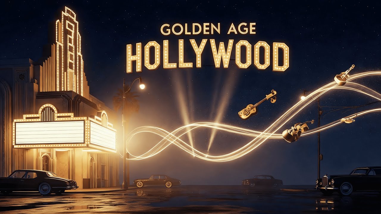 Old Hollywood Relaxing Instrumentals (1 HOUR) ✨ Timeless Golden Age Vibes