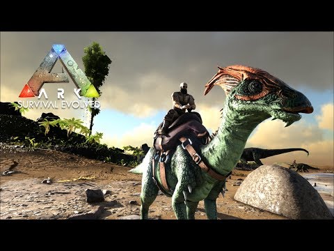 Видео: Приручил Паразауролофа - Ark Survival Evolved #2