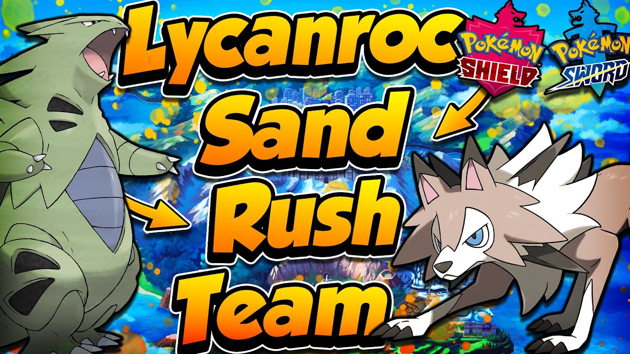 lycanroc dusk form sword and shield