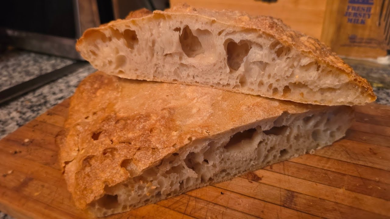 Казахский хлеб Табанан — хрустящий снаружи, мягкий внутри