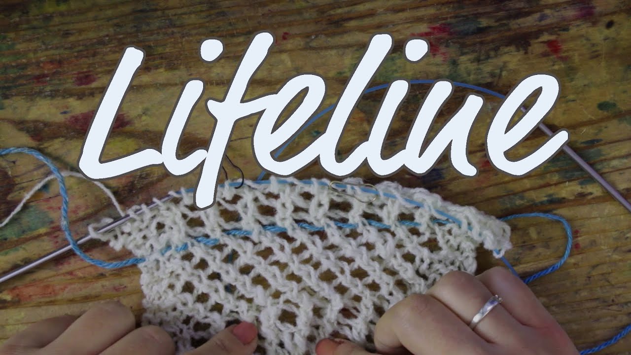 Lifeline - Hilfe beim Lacestricken