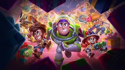 jogando a nova atualização do brawl stars X toy story