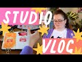 Studio Vlog 018 🐸 Running My Patreon, Paint With Me + Chatty Life Updates!