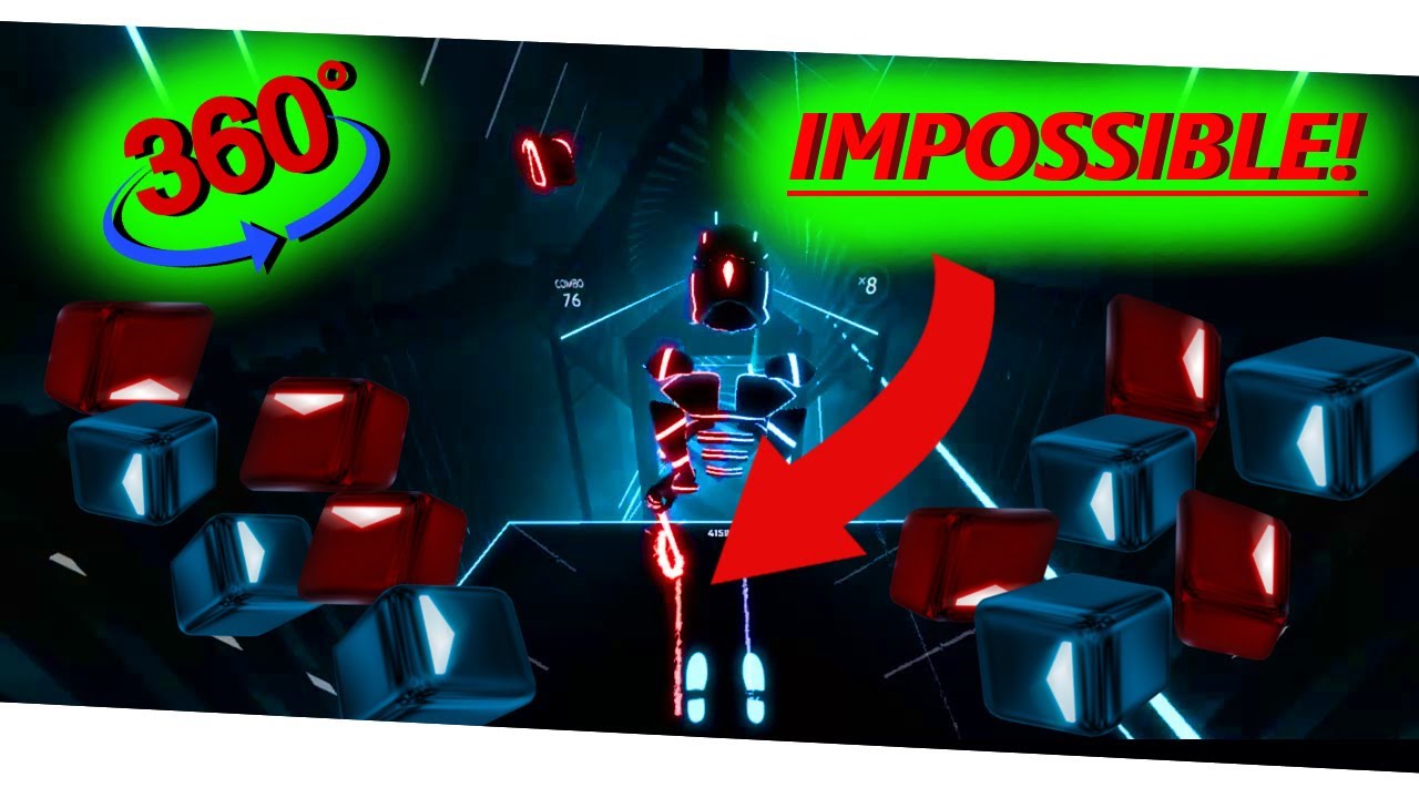 IMPOSSIBLE 360 LEVEL IN BEATSABER! | NEW UPDATE - YouTube