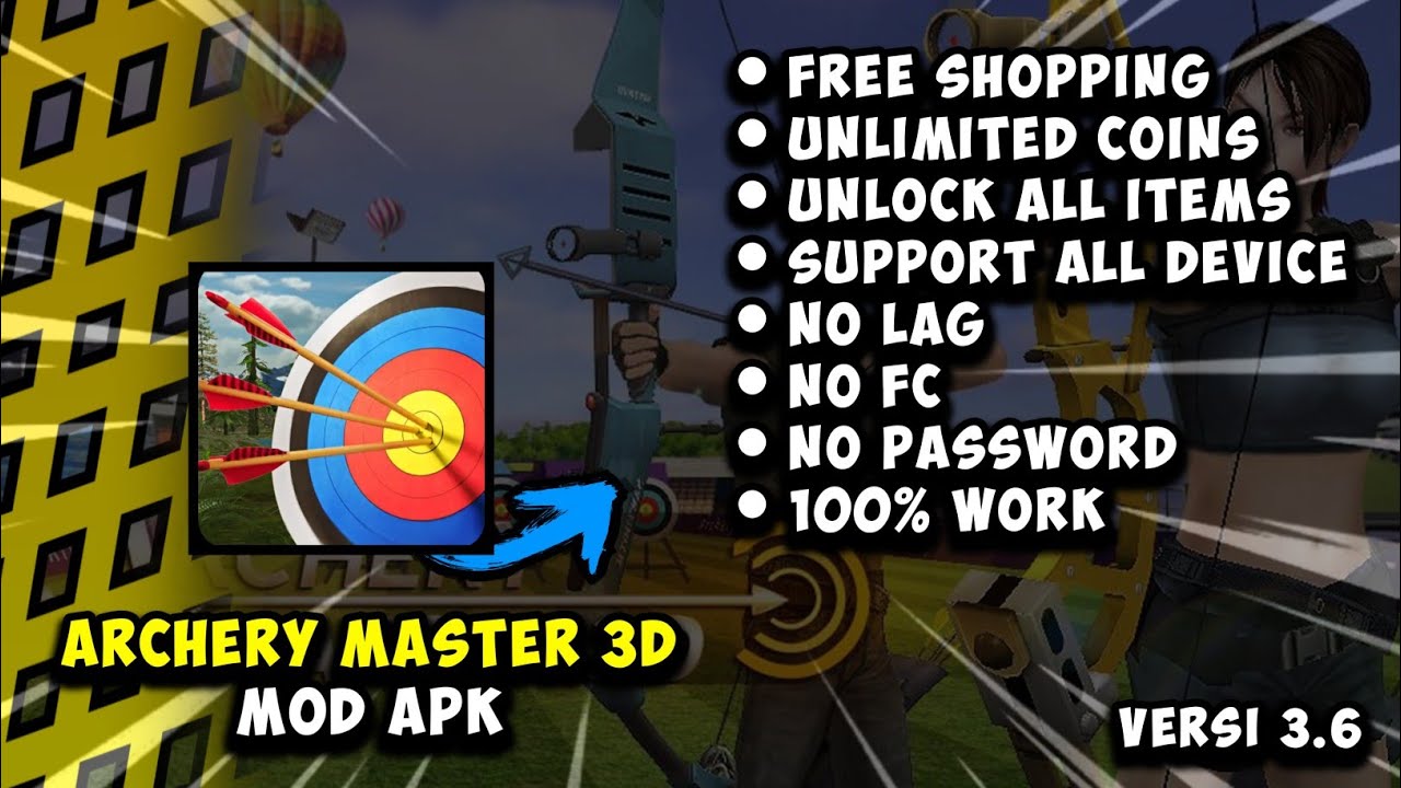 ARCHERY MASTER 3D MOD APK [ NO PW ] VERSI