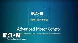 Advanced motor control – For applications that require sophisticated levels of control